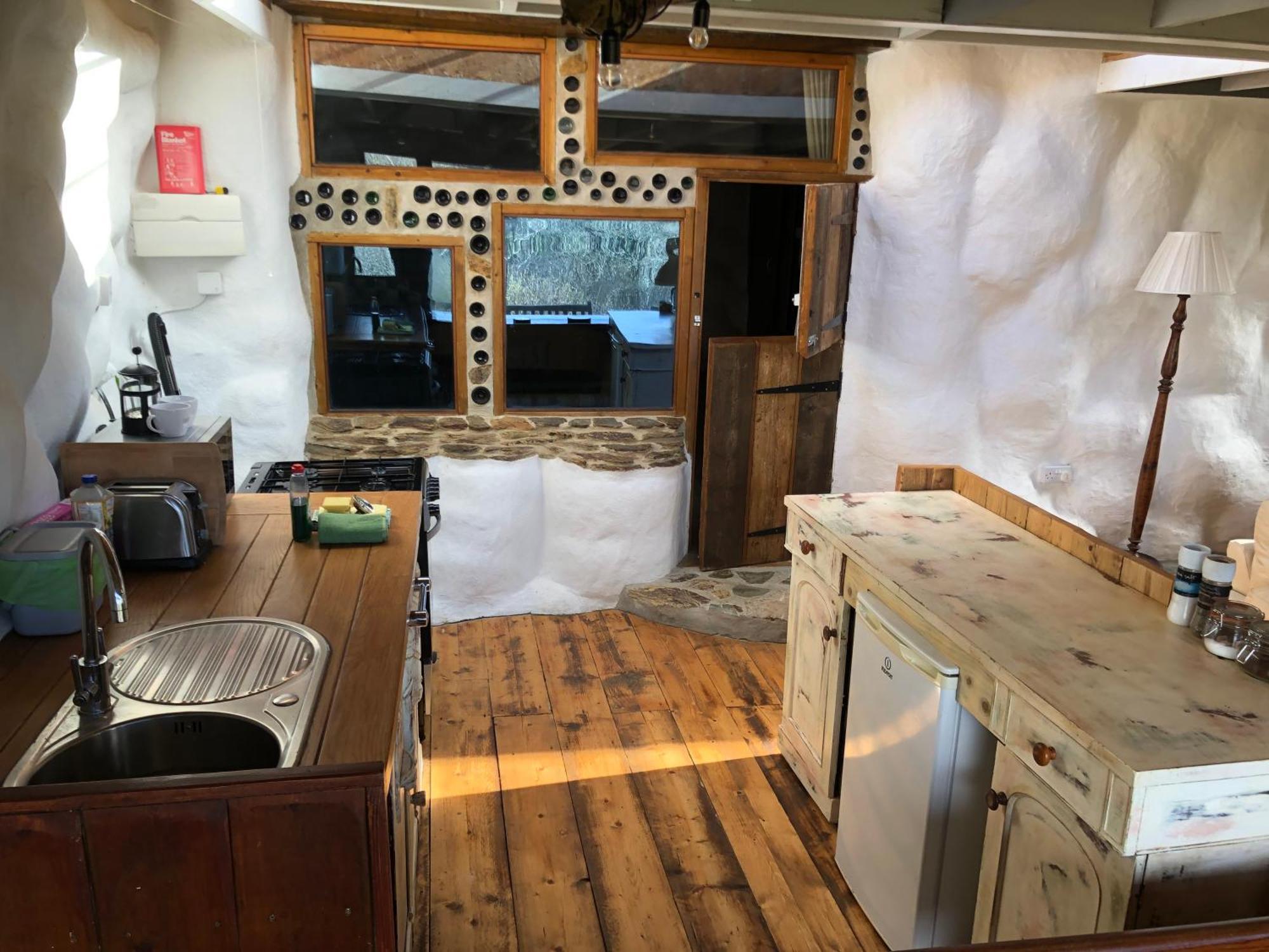 Rabbits 1Or 2 Bedroom Hobbit Style Hillset Earthen Dartmoor Eco Home South Brent Eksteriør bilde