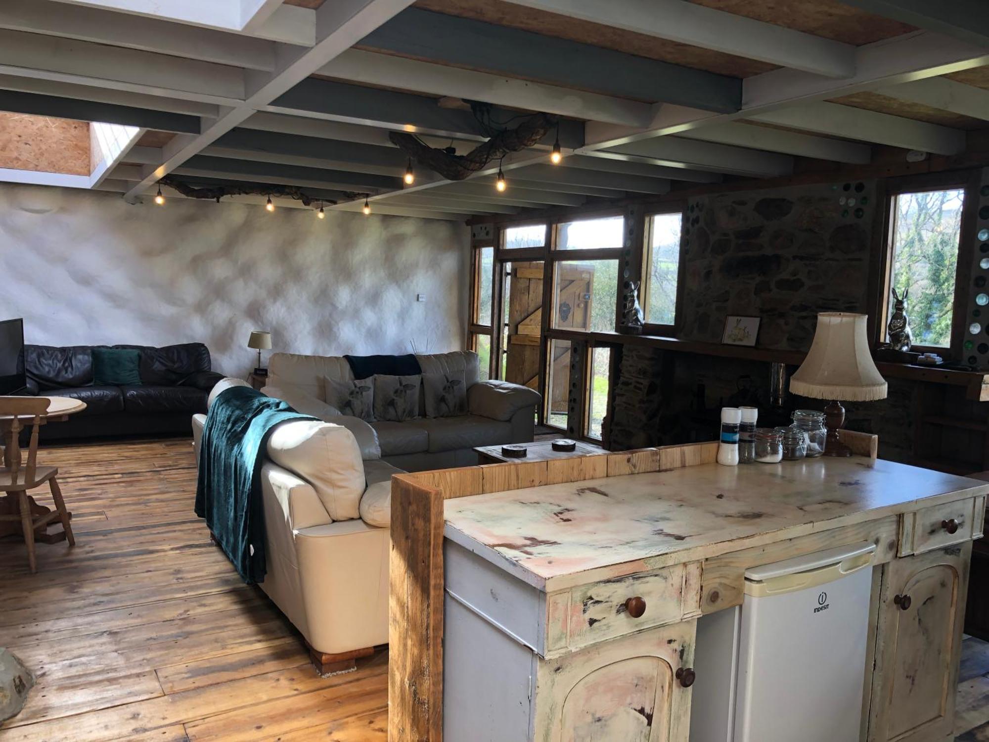 Rabbits 1Or 2 Bedroom Hobbit Style Hillset Earthen Dartmoor Eco Home South Brent Eksteriør bilde