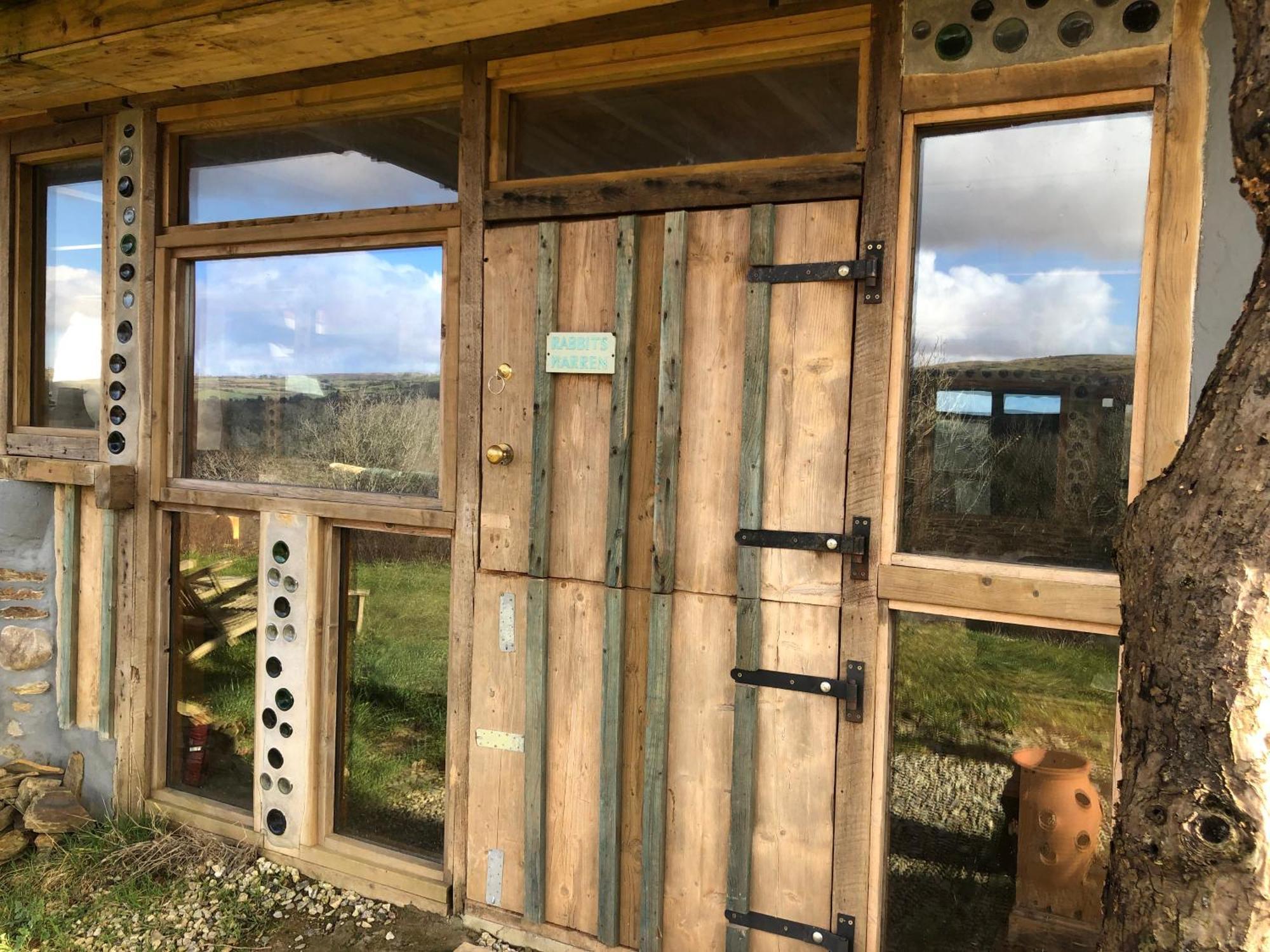 Rabbits 1Or 2 Bedroom Hobbit Style Hillset Earthen Dartmoor Eco Home South Brent Eksteriør bilde